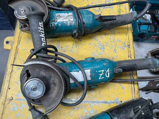 Makita diverse elektrische slijpmachines (3x) - afbeelding 3 van  5