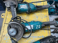 Makita diverse elektrische slijpmachines (3x) - afbeelding 3 van  5