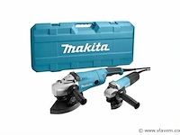 Makita dk0053g haakse slijper set in koffer - afbeelding 1 van  1