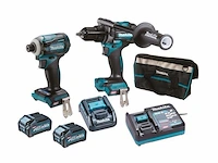 Makita dk0114g201 40v accu 2-delige combopack hp001gz01 + td001gz02 2x 4.0ah in tas