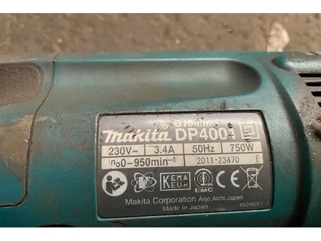 Makita dp4001 boormachine - afbeelding 2 van  2