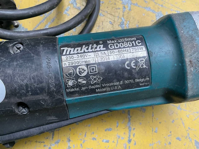 Makita elektrische boor- en slijpgereedschap (3x) - afbeelding 5 van  7