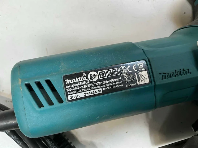 Makita elektrische gereedschap (4x) - afbeelding 8 van  11