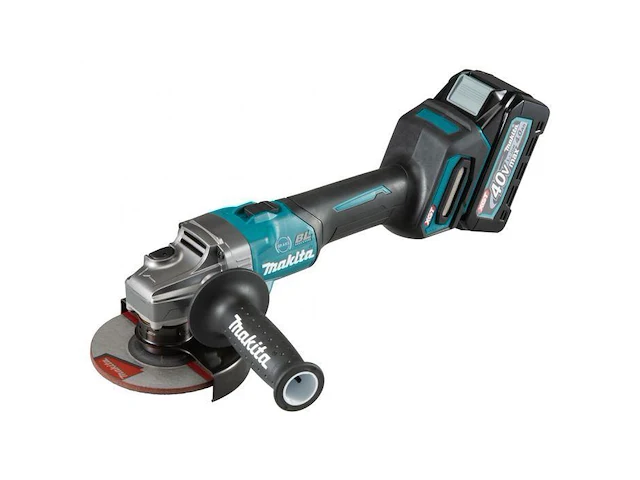 Makita ga005gm201 40v accu 125 mm haakse slijper 2x 4.0ah in mbox - afbeelding 2 van  4