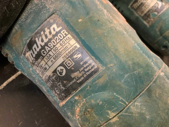 Makita ga9020 haakse slijpers (5x) - afbeelding 7 van  7