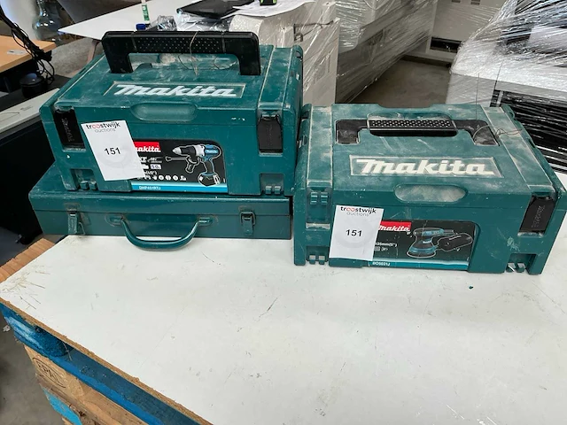 Makita gereedschappen (3x) - afbeelding 8 van  8