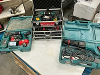 Makita gereedschappen (4x) - afbeelding 1 van  11