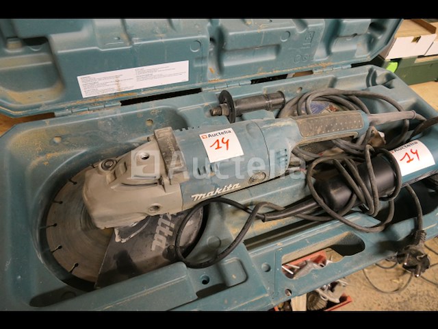 Makita grinder + ontbraammachine - afbeelding 1 van  8