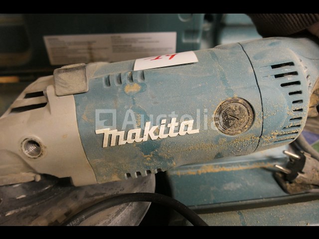 Makita grinder + ontbraammachine - afbeelding 3 van  8