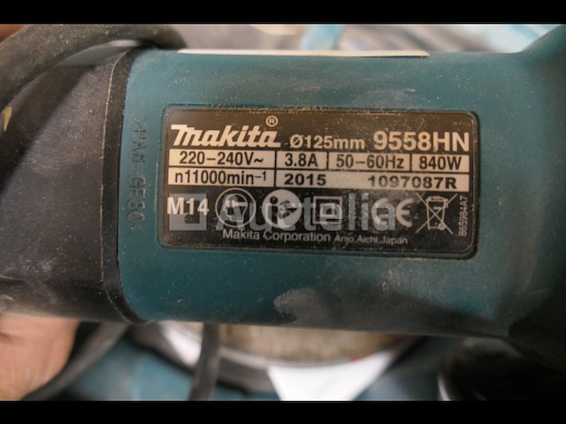 Makita grinder + ontbraammachine - afbeelding 5 van  8