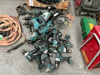 Makita grote partij te herstellen accu- en elektrische machines - afbeelding 1 van  6