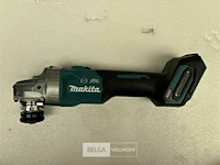 Makita haakse slijper 125mm 40v max - afbeelding 6 van  7