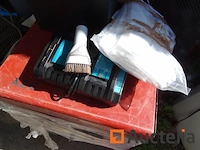Makita hepa stofzuiger met 1 dubbele oplader en 2 accu's - afbeelding 2 van  10