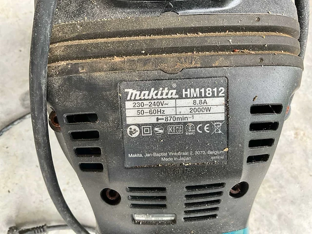 Makita hm1812 breekhamer - afbeelding 7 van  8