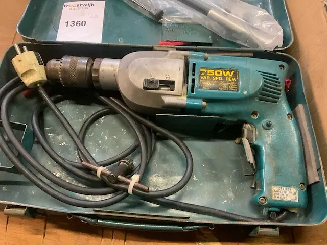 Makita hp 2010 boormachine - afbeelding 2 van  5