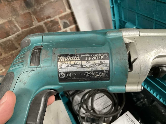 Makita hp2071f boormachine - afbeelding 3 van  3