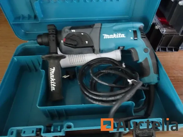 Makita hr2470 percussion boormachine in de kast - afbeelding 2 van  4