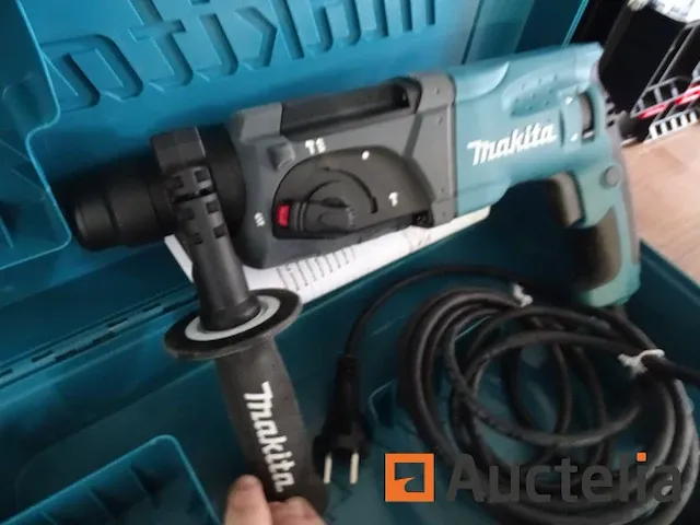 Makita hr2470 percussion boormachine in de kast - afbeelding 4 van  4