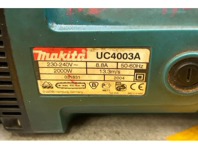 Makita kettingzaag - afbeelding 6 van  6
