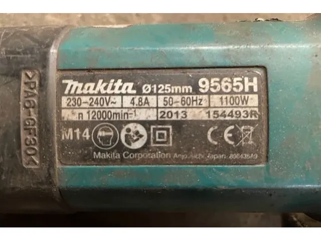 Makita kleine haakse slijper - afbeelding 2 van  2
