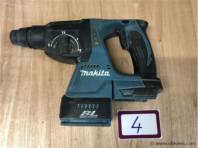 Makita klopboorhamer+afzuiging - afbeelding 3 van  7