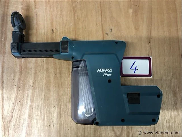 Makita klopboorhamer+afzuiging - afbeelding 5 van  7
