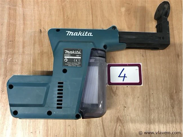 Makita klopboorhamer+afzuiging - afbeelding 6 van  7