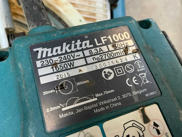 Makita lf1000 tafelcirkelzaagmachine - afbeelding 5 van  7