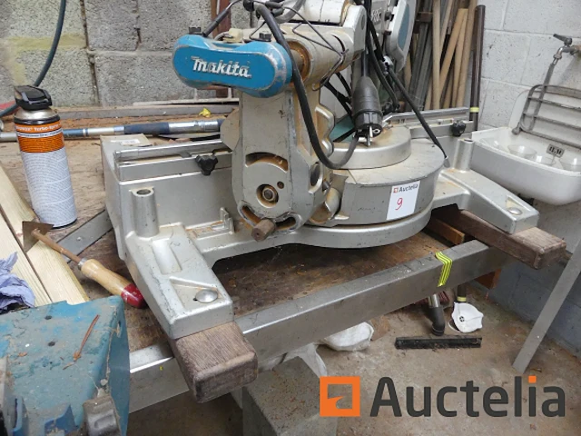 Makita ls10 16 fl verstekzaag met standaard - afbeelding 2 van  12
