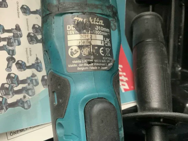 Makita lxt accu haakse boormachine (body) - afbeelding 4 van  4