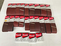 Makita mix kavel schuurpapier voor bandschuurmachine - afbeelding 1 van  6