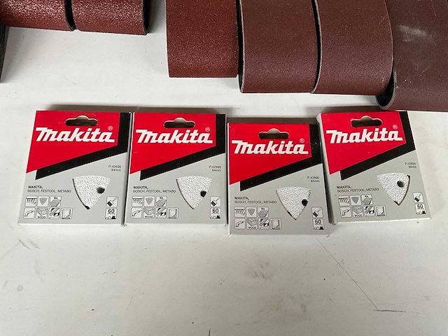 Makita mix kavel schuurpapier voor bandschuurmachine - afbeelding 6 van  6