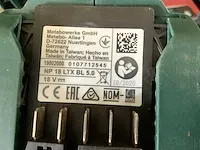 Makita np 18 ltx bl 5.0 accu klinknagelpistool - afbeelding 4 van  4