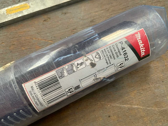 Makita p-41632 diamand kernboor verlengstuk - afbeelding 2 van  2