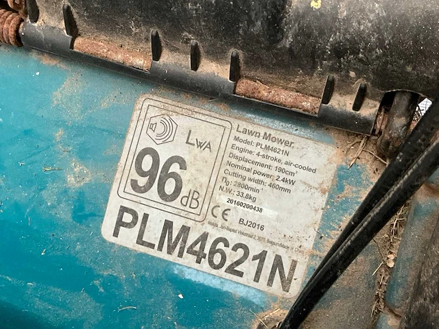 Makita plm4621n – benzine grasmaaier - afbeelding 7 van  7