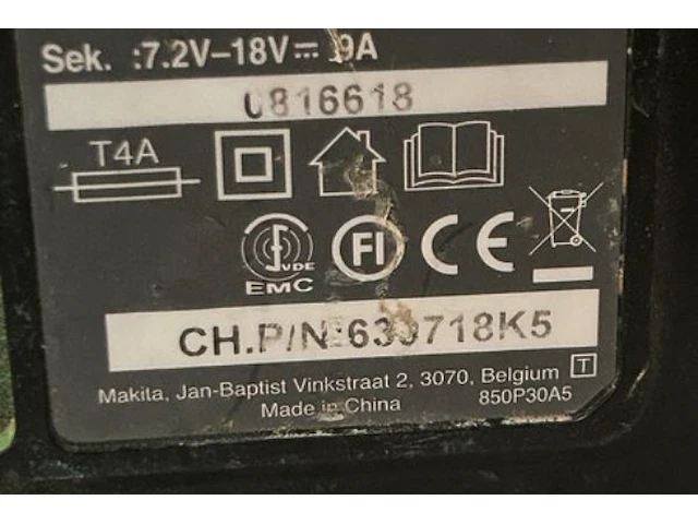 Makita radio - afbeelding 5 van  5