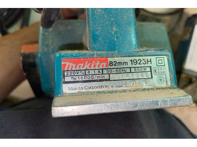 Makita schaafmachine - afbeelding 5 van  5