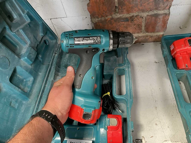 Makita schroefboormachine (2x) - afbeelding 5 van  5