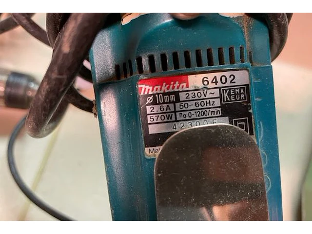 Makita schroefmachine - afbeelding 3 van  3