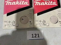Makita schuurpapier 125 mm (8 gaats) k400 - afbeelding 1 van  3