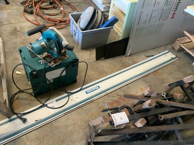 Makita sp 6000 cirkelzaagmachine - afbeelding 1 van  7