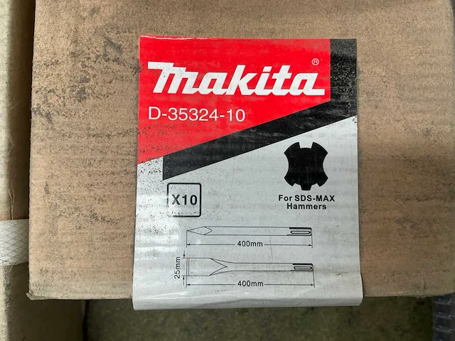 Makita steenboren en beitels ongebruikt - afbeelding 4 van  5