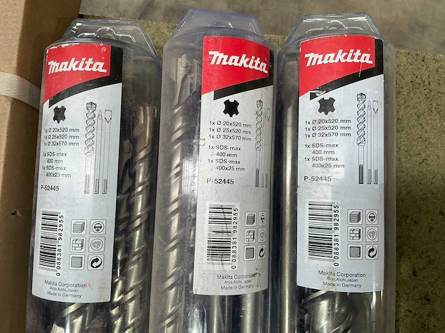Makita steenboren en beitels ongebruikt - afbeelding 5 van  5