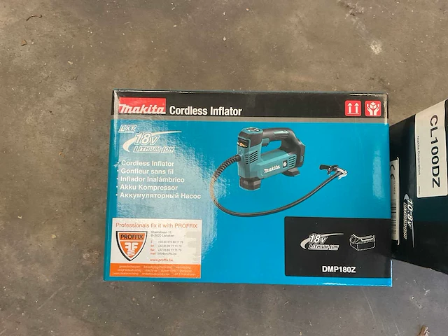 Makita stofzuiger & compressor (2x) - afbeelding 2 van  3