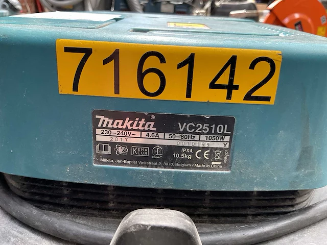 Makita vc2510l industriële stofzuiger - afbeelding 5 van  5