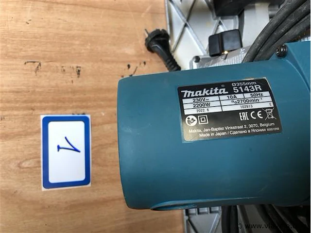 Makita zaagmachine - afbeelding 2 van  5