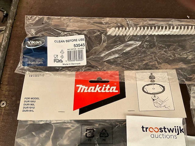 Makita+vikan. diverse machine onderdelen. - afbeelding 2 van  3