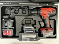 Maktec 14.4v boormachine (2x 1.1ah accu) in koffer - afbeelding 4 van  5