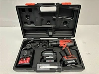 Maktec 14.4v boormachine (2x 1.1ah accu) in koffer - afbeelding 1 van  5
