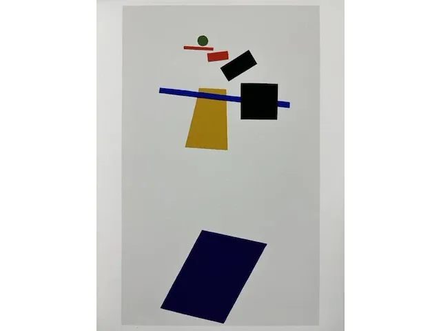 Malévich - serigrafie 1974 - afbeelding 1 van  1
